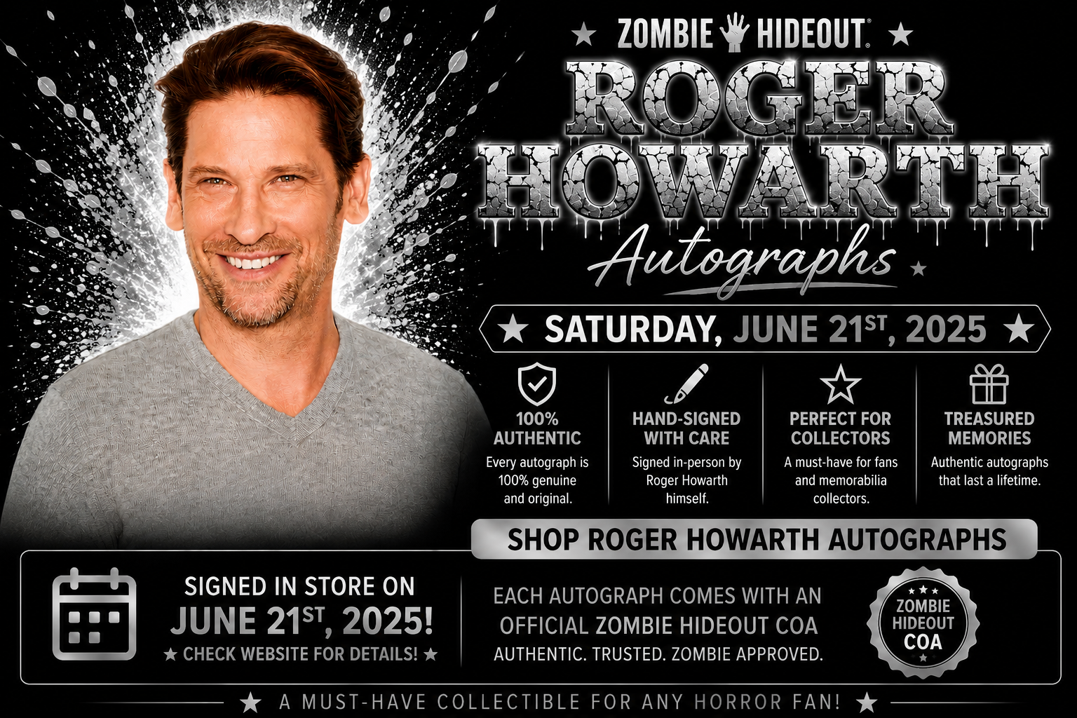 Roger Howarth Autographs