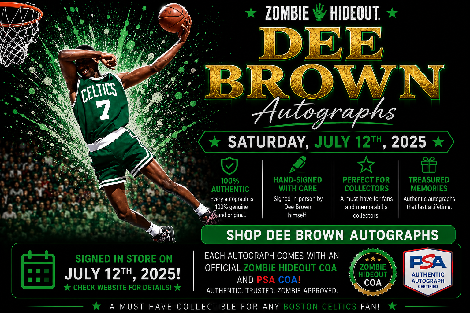 Dee Brown Autographs