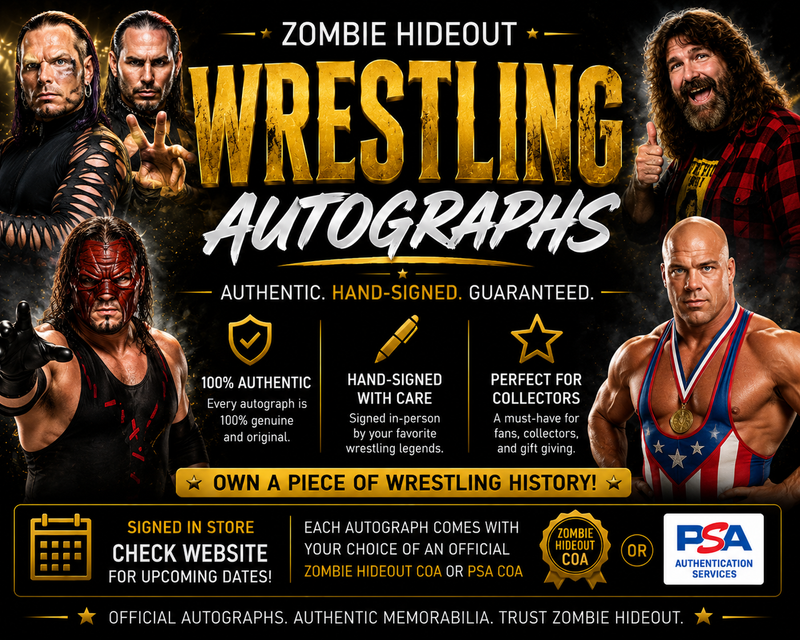 Wrestling Autographs