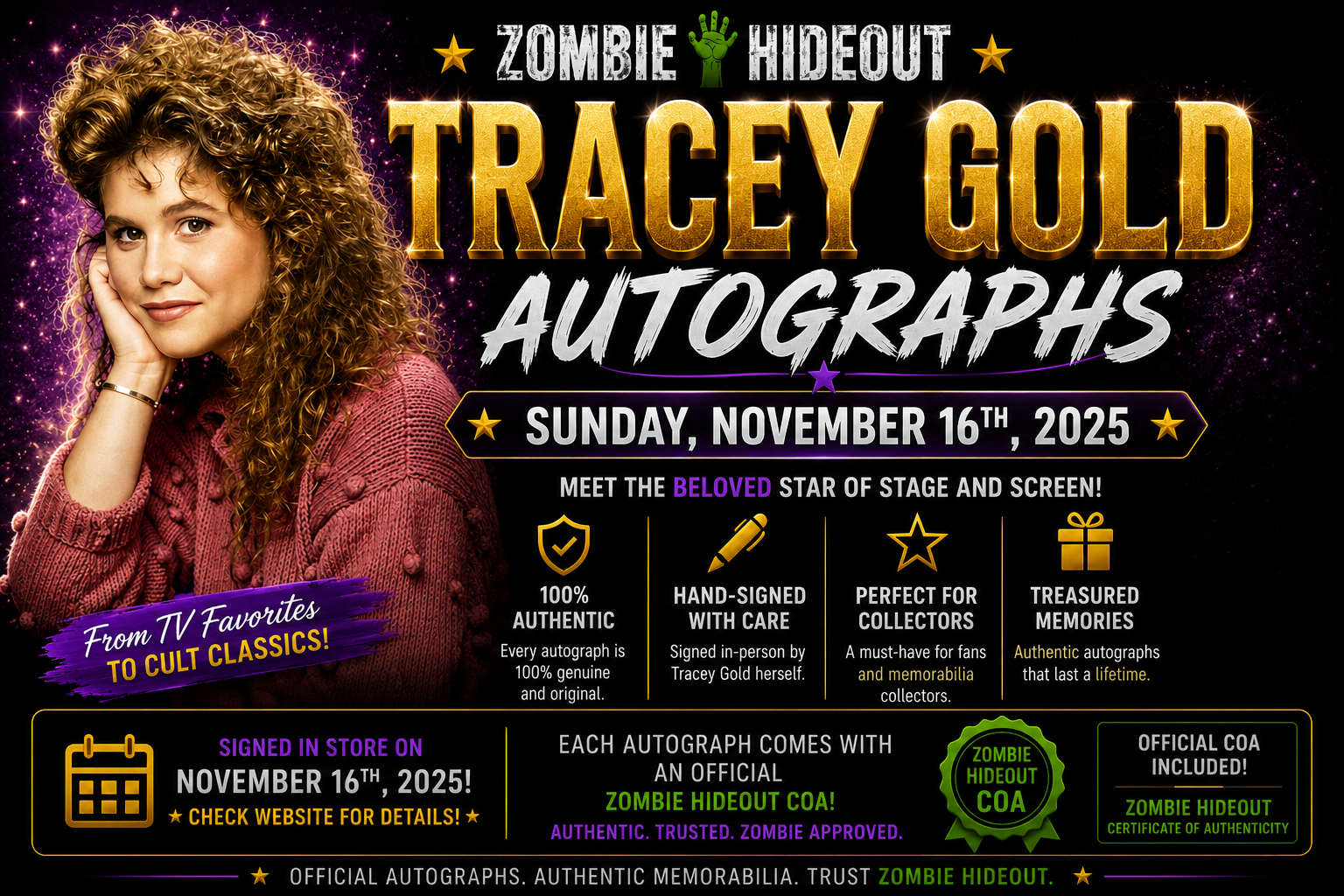 Tracey Gold Autographs
