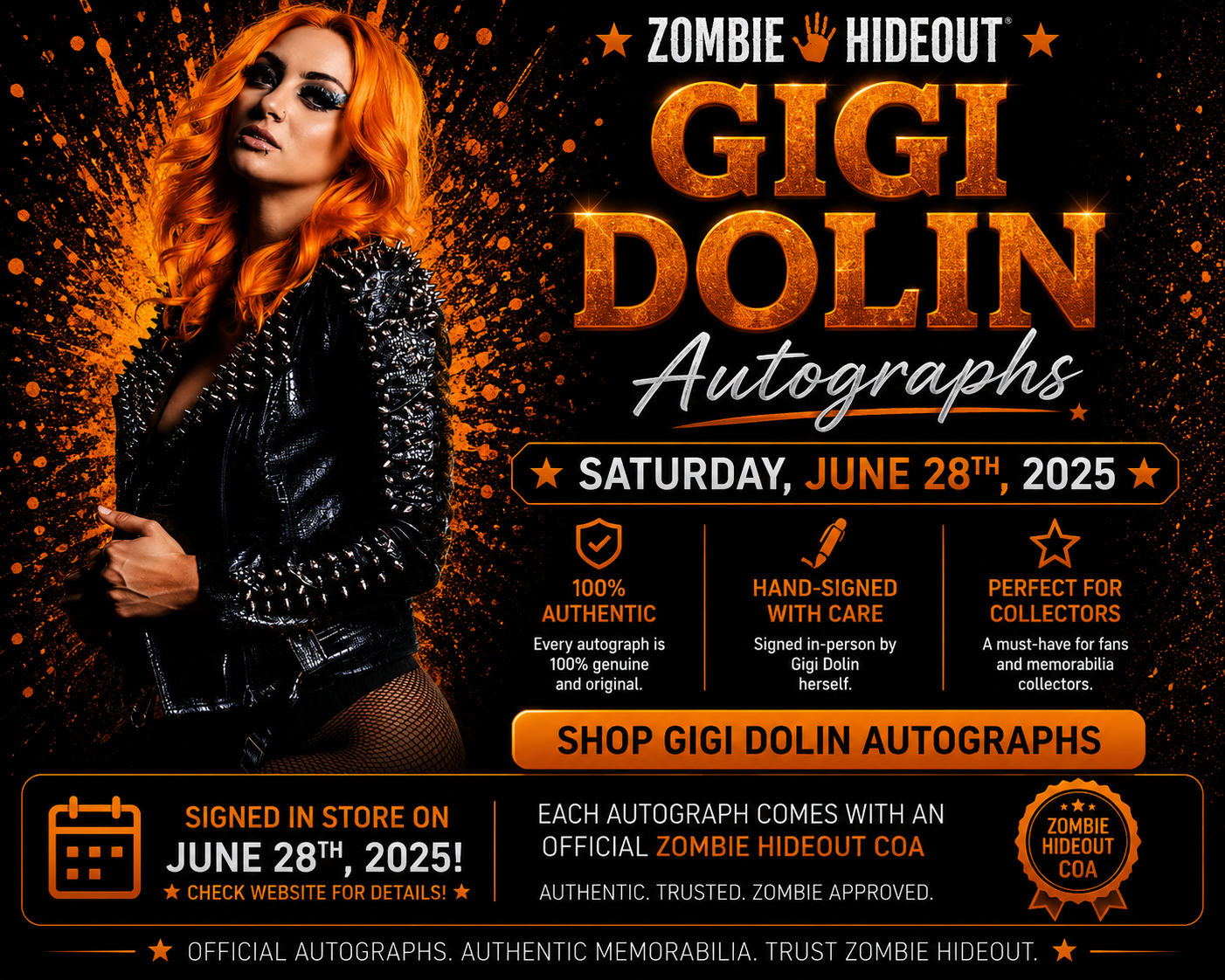 Gigi Dolin Autographs