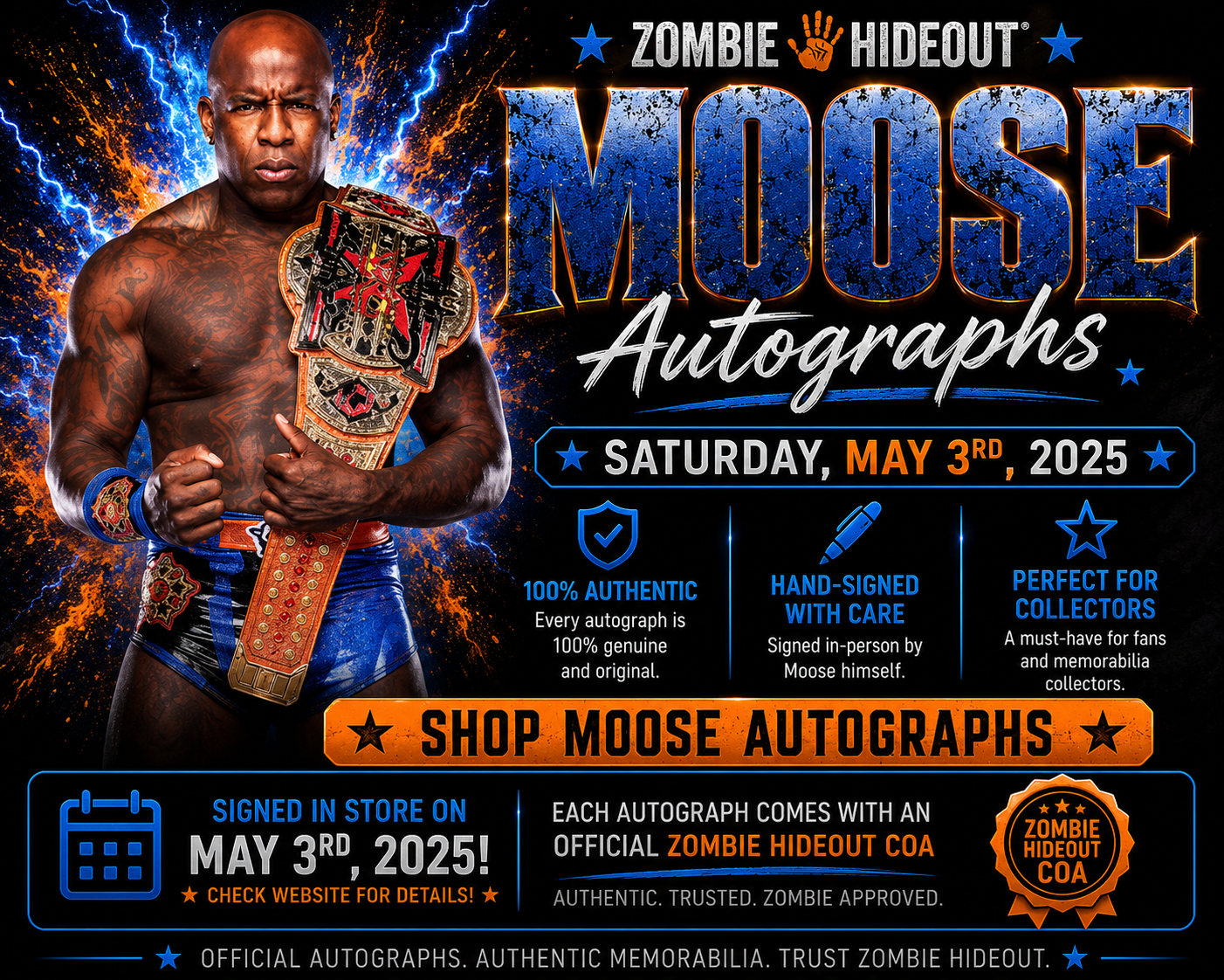 Moose Autographs
