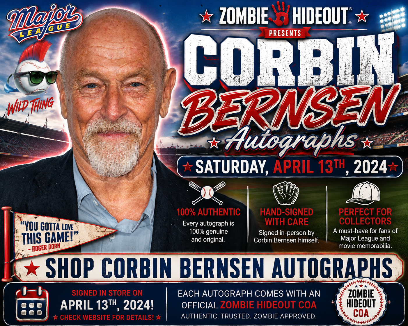 Corbin Bernsen Autographs