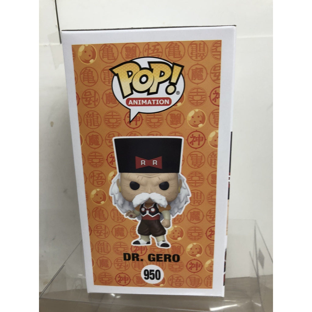 Signed Kent Williams Autographed Dr. Gero Dragon Ball Z Funko Pop #950 JSA COA