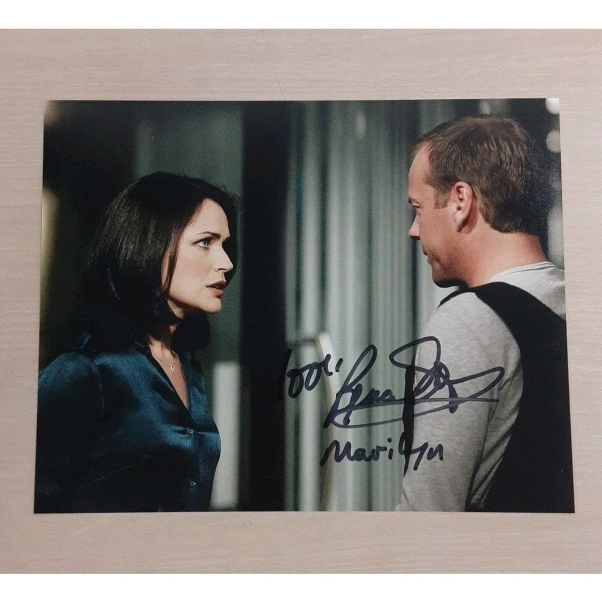 Rena Sofer Signed 8x10 TV Show 24 Aka Marilyn Bauer
