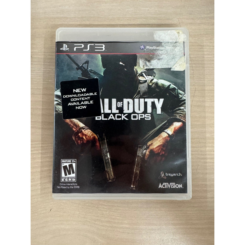 Call of Duty: Black Ops PS3 Video Game Multiplayer Shooter FPS