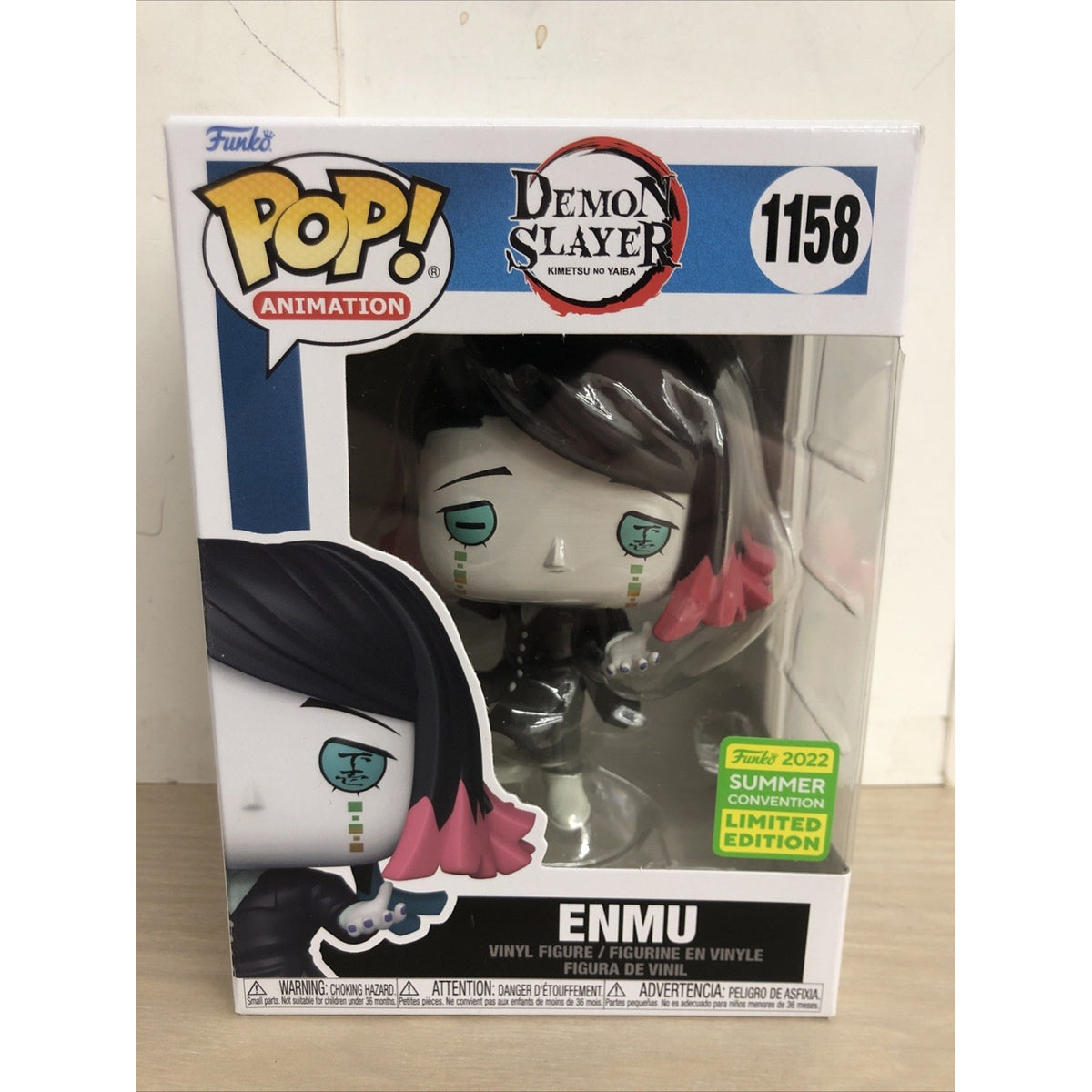 Funko Pop! Vinyl: Demon Slayer: Kimetsu no Yaiba - Enmu (Summer Convention) -...