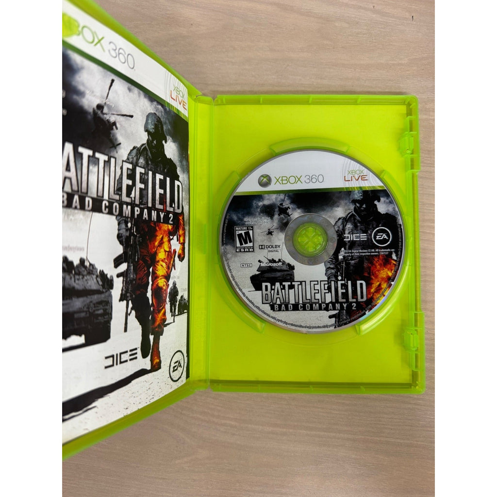 Battlefield Bad Company 2 Xbox 360 Video Game Multiplayer FPS