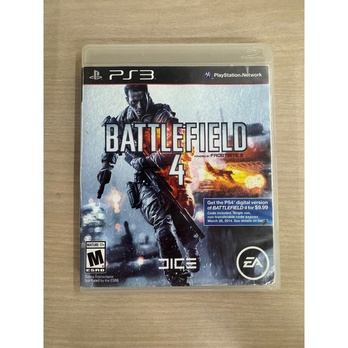 Battlefield 4 PS3 PlayStation 3 Video Game Multiplayer Shooter