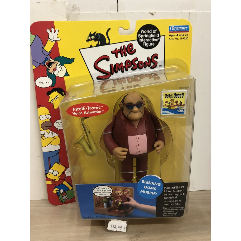 The Simpsons World Of Springfield Bleeding Gums Murphy Action Figure Playmates