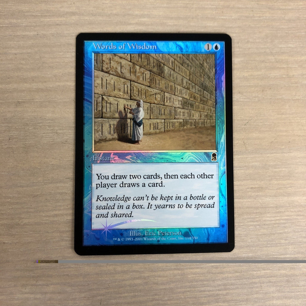 Words of Wisdom Odyssey Foil