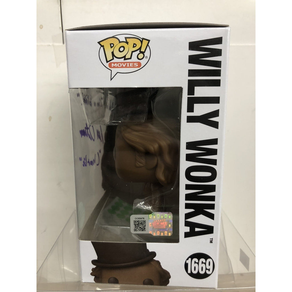 Peter Ostrum Signed Autograph Funko Pop #1669 Charlie Bucket Willy Wonka CoA