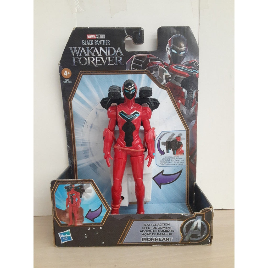 Avengers Ironheart 6" Black Panther Wakanda Forever Battle Action Figure Hasbro