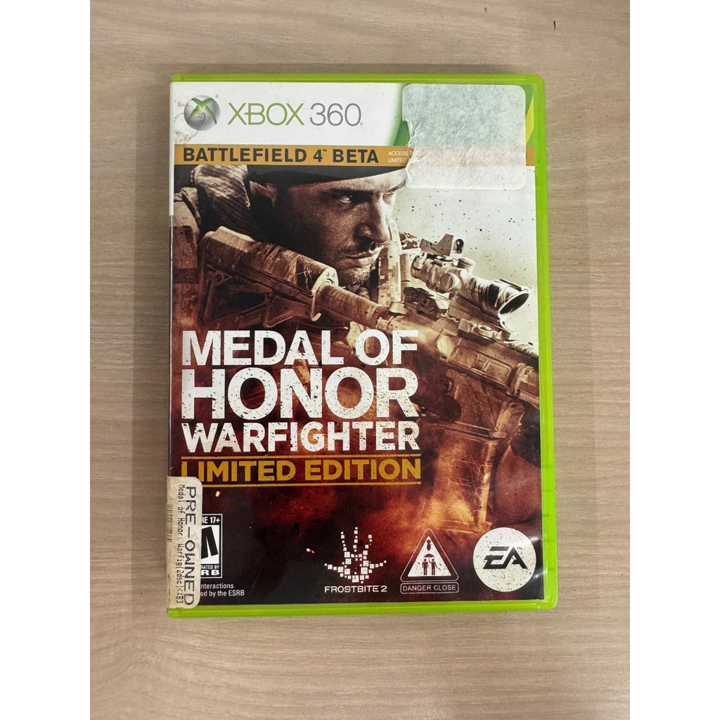 Medal of Honor Warfighter Limited Edition Xbox 360 Video Game FPS Online