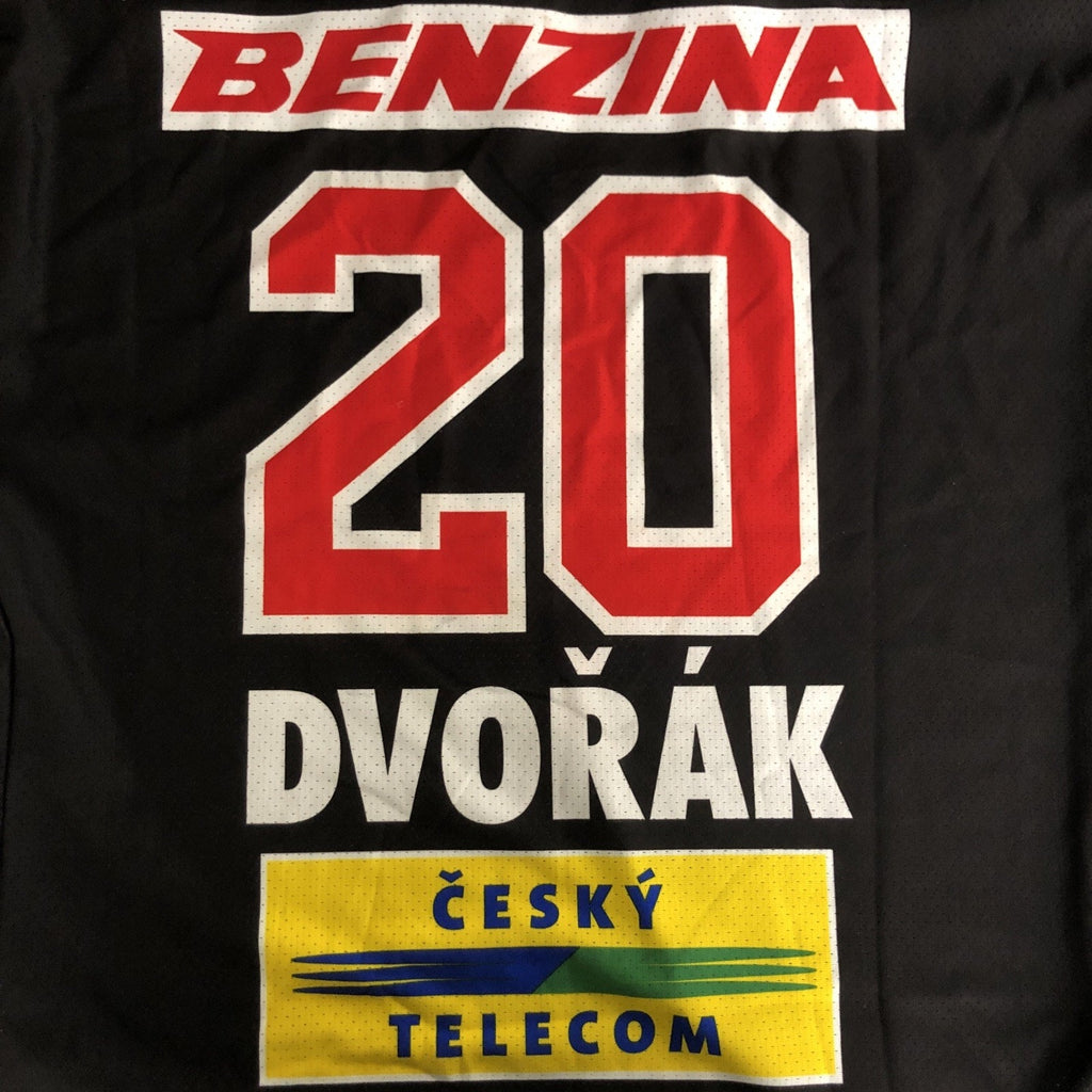 Radek Dvořák Signed HC Litvínov Czech Extraliga Adidas Hockey Jersey #20 Auto