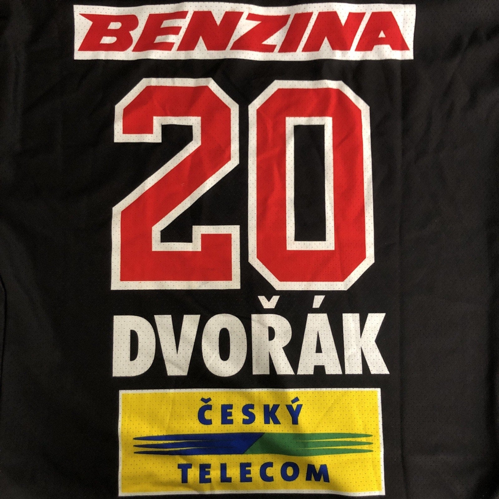 Radek Dvořák Signed HC Litvínov Czech Extraliga Adidas Hockey Jersey #20 Auto