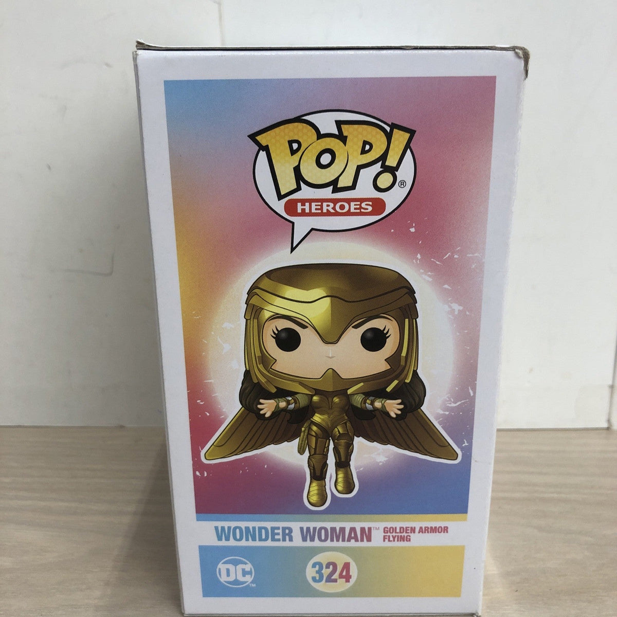 Pop! Wonder Woman Golden Armor Flying #324