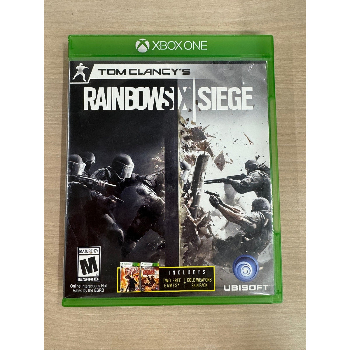 Tom Clancy's Rainbow Six Siege Xbox One w/ 2 Free Games + Gold Skin Pack