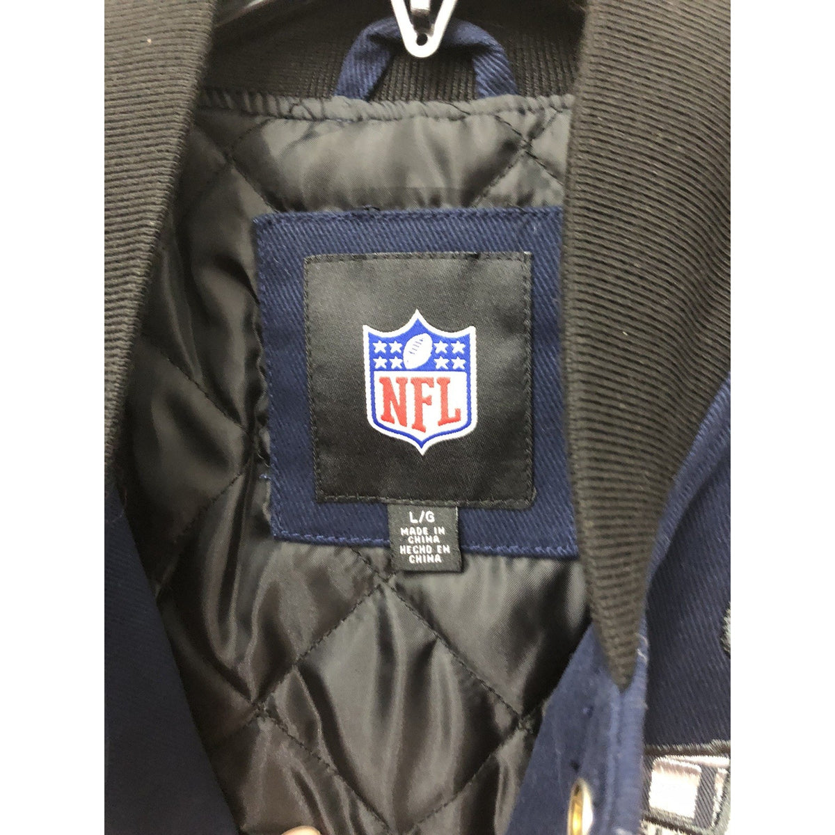New Patriots SuperBowl XLIX Championship Jacket L Size