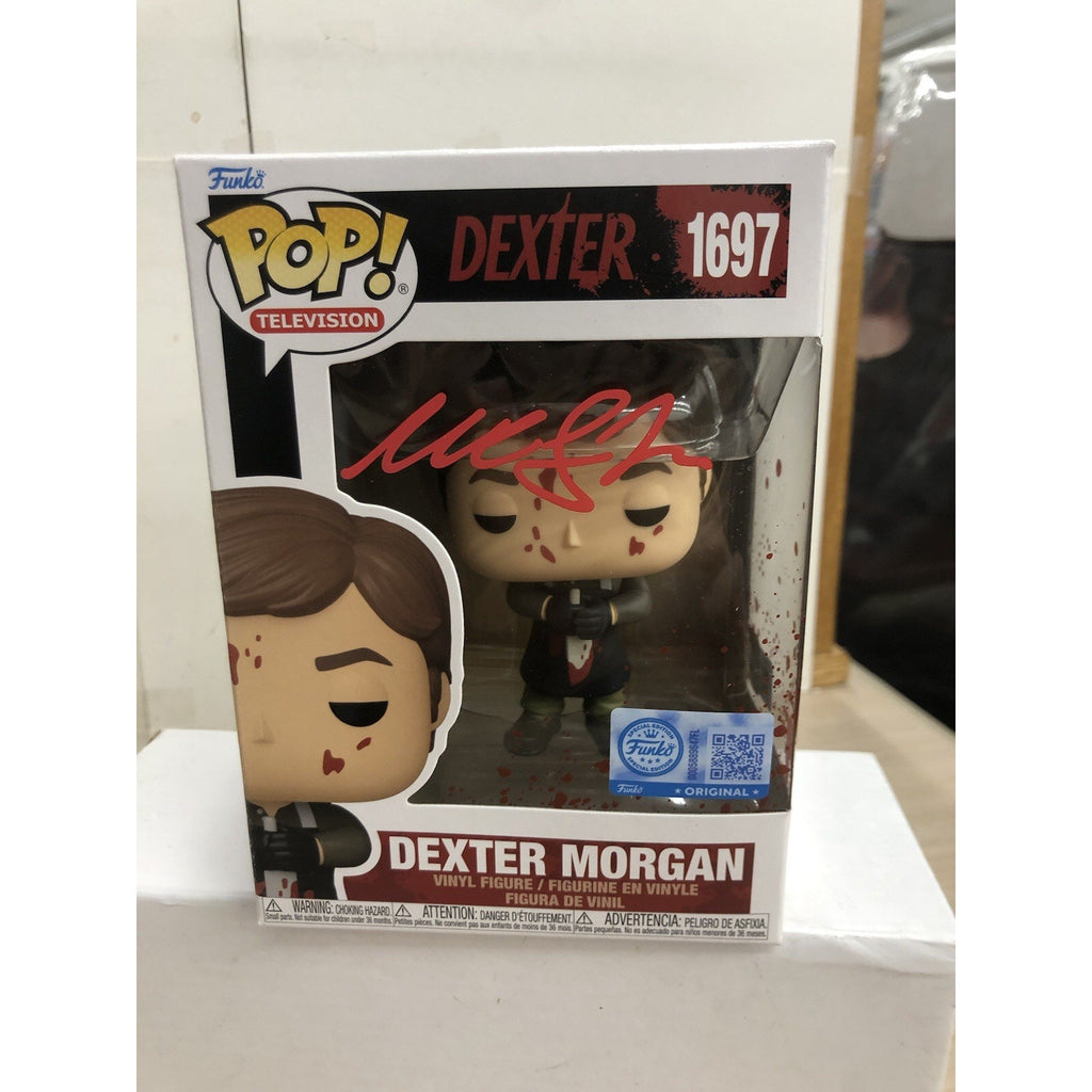 Funko Pop! Vinyl: Dexter - Dexter Morgan (Bloody) - Signed By Michael C Hall
