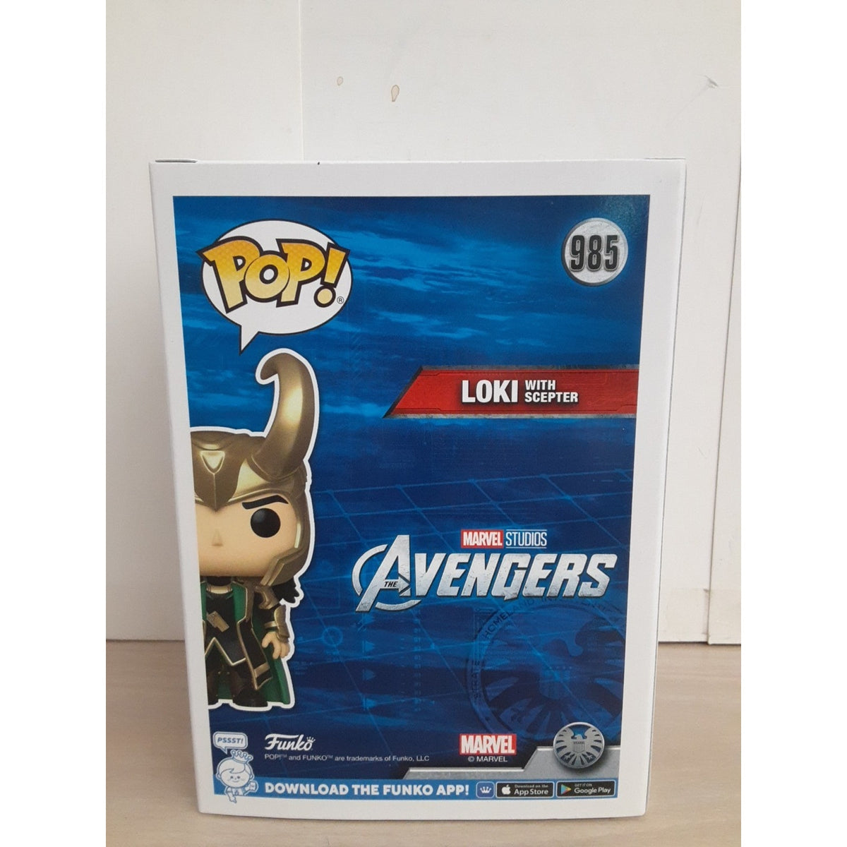 Pop! Loki Entertainment Earth Exclusive Glow In The Dark #985