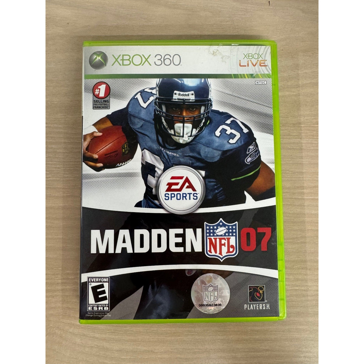 Madden NFL 07 Xbox 360 Video Game Football Sports EA Sports NFL