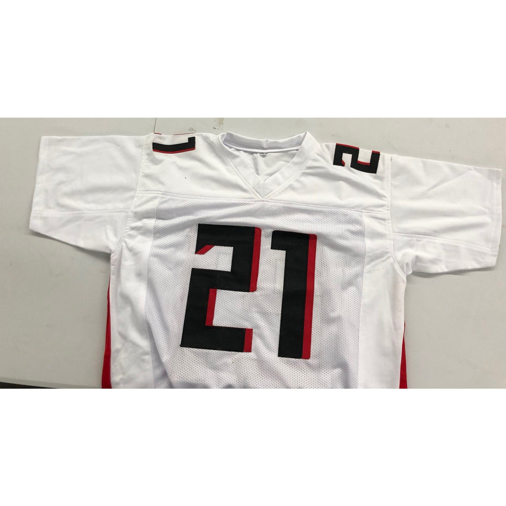 Todd Gurley Signed Atlanta Falcons White Framing Jersey (Beckett COA) Autograph