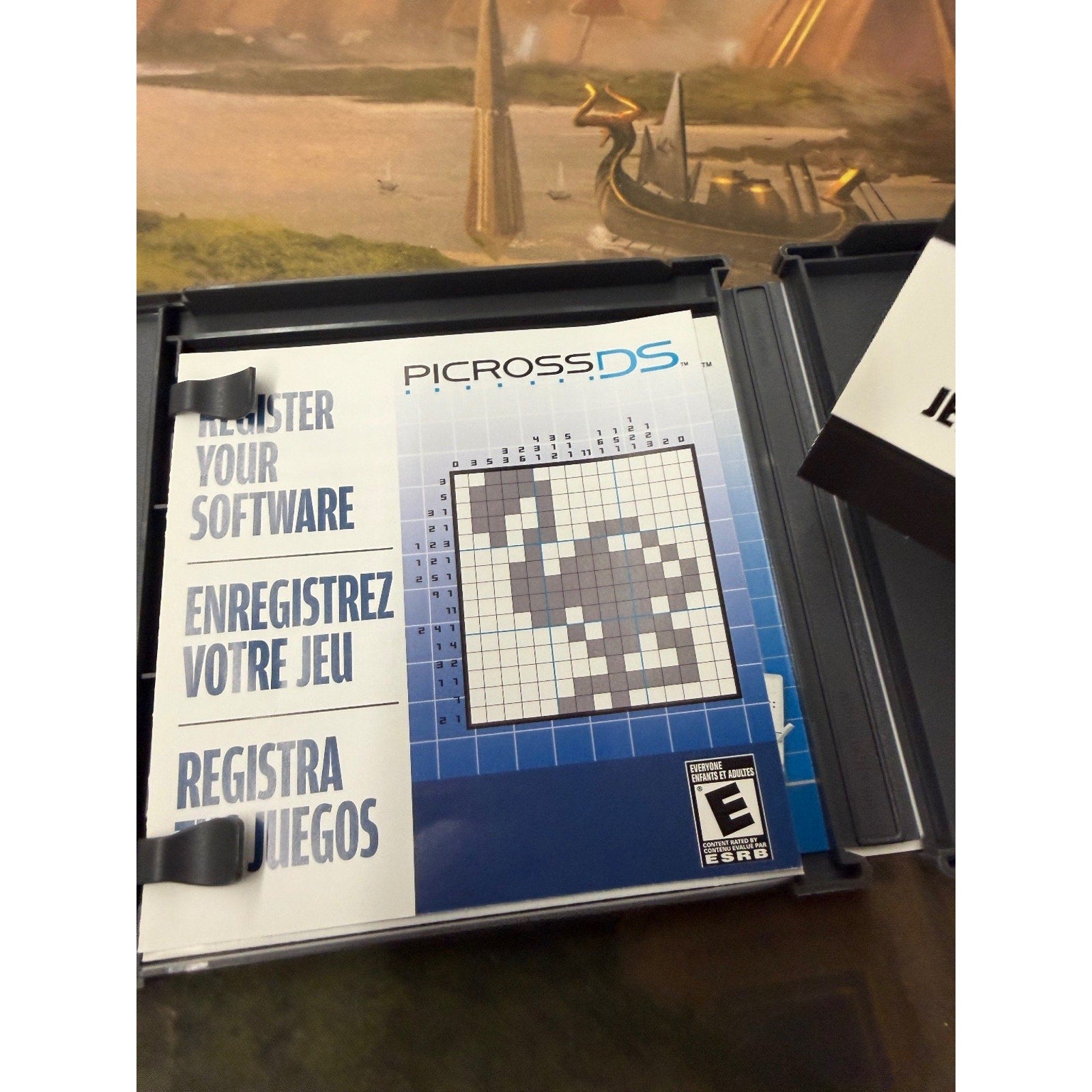 Picross DS Nintendo DS Video Game Puzzle Wi-Fi Connection