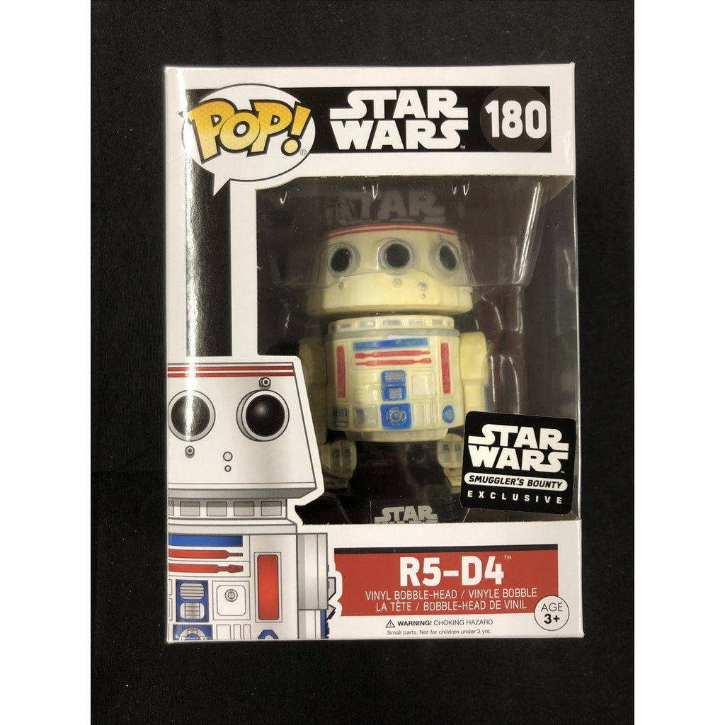 Funko Pop! Vinyl: Star Wars - R5-D4 #180 Smuggler’s Bounty Exclusive