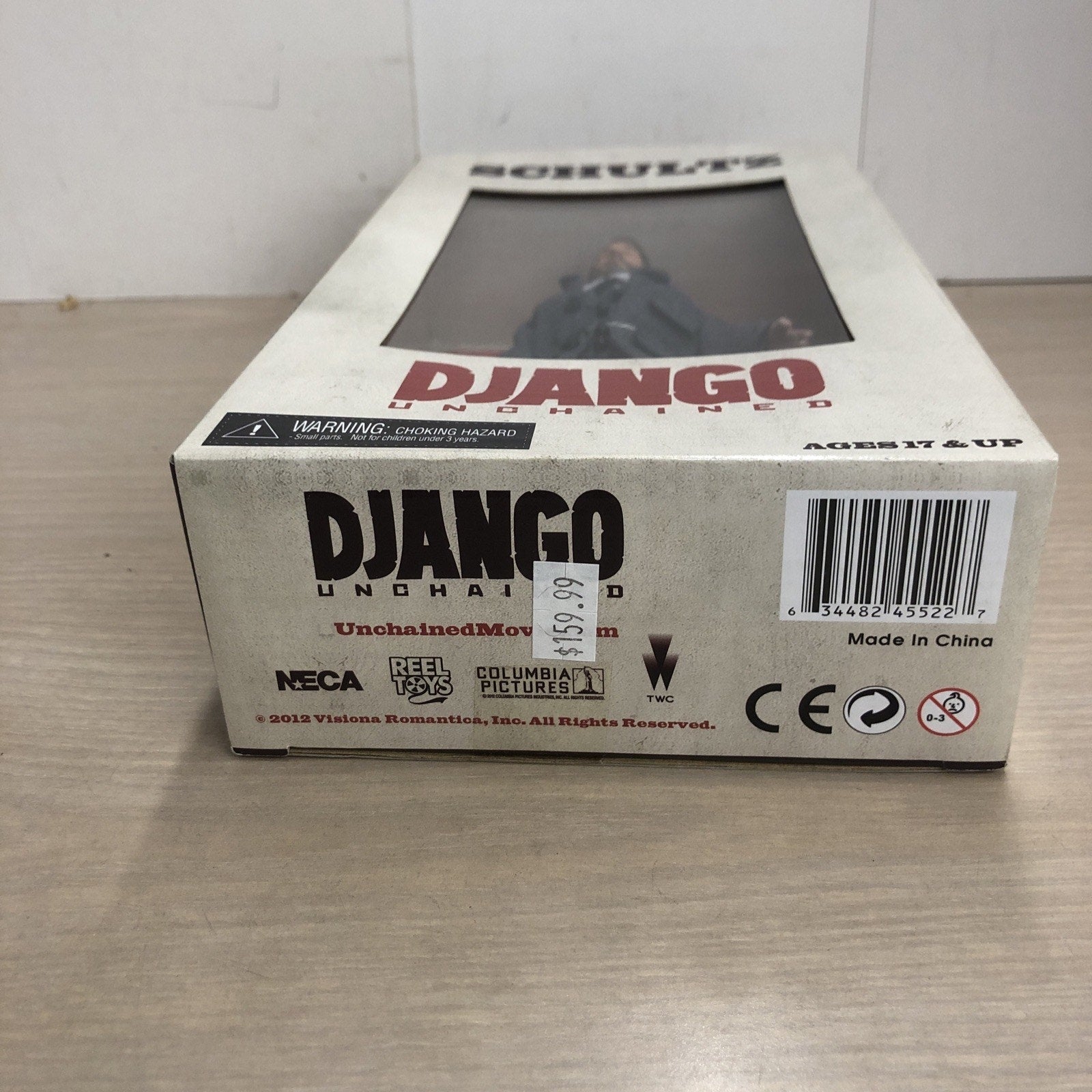Django Unchained 8" Action Figure - SCHULTZ -NECA Reel Toy -2012 RARE READ