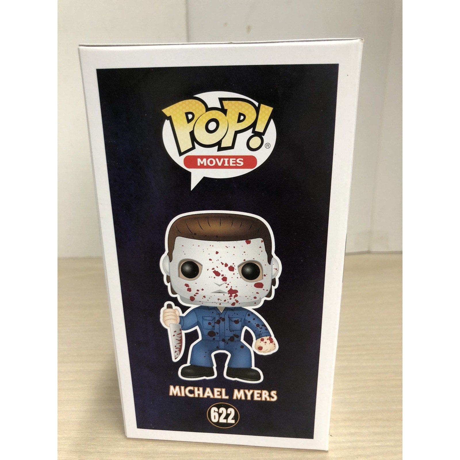 Autograph Signed TYLER MANE Michael Myers Funko 622 FYE Pop “Happy Halloween”