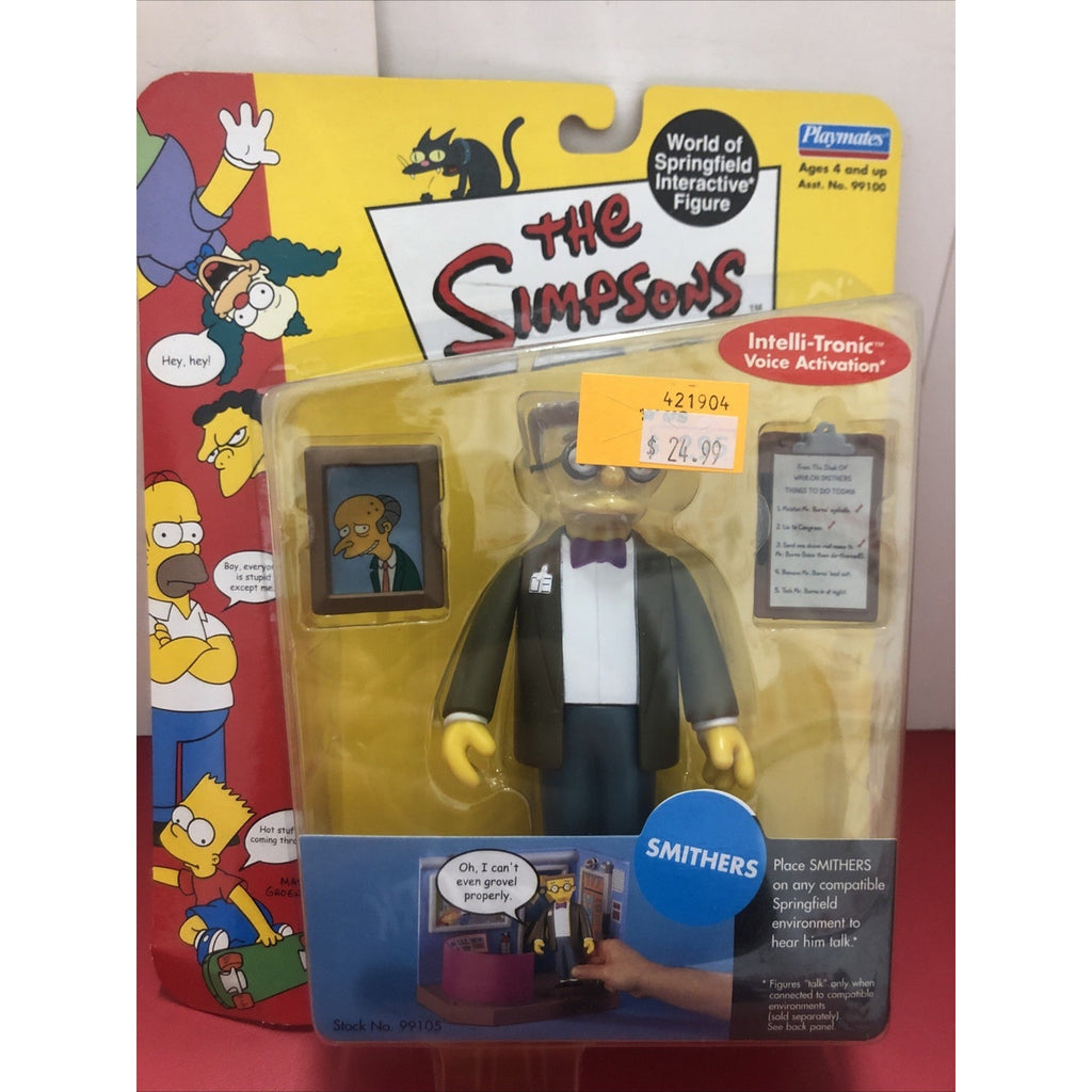 Simpsons Waylon Smithers Series 1 Action Figure Brand New