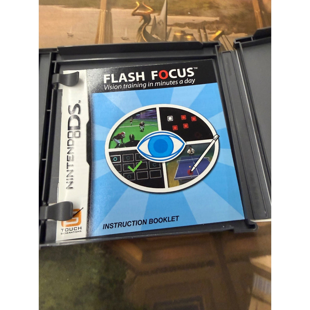 Flash Focus Nintendo DS Video Game Vision Training Eye Fitness