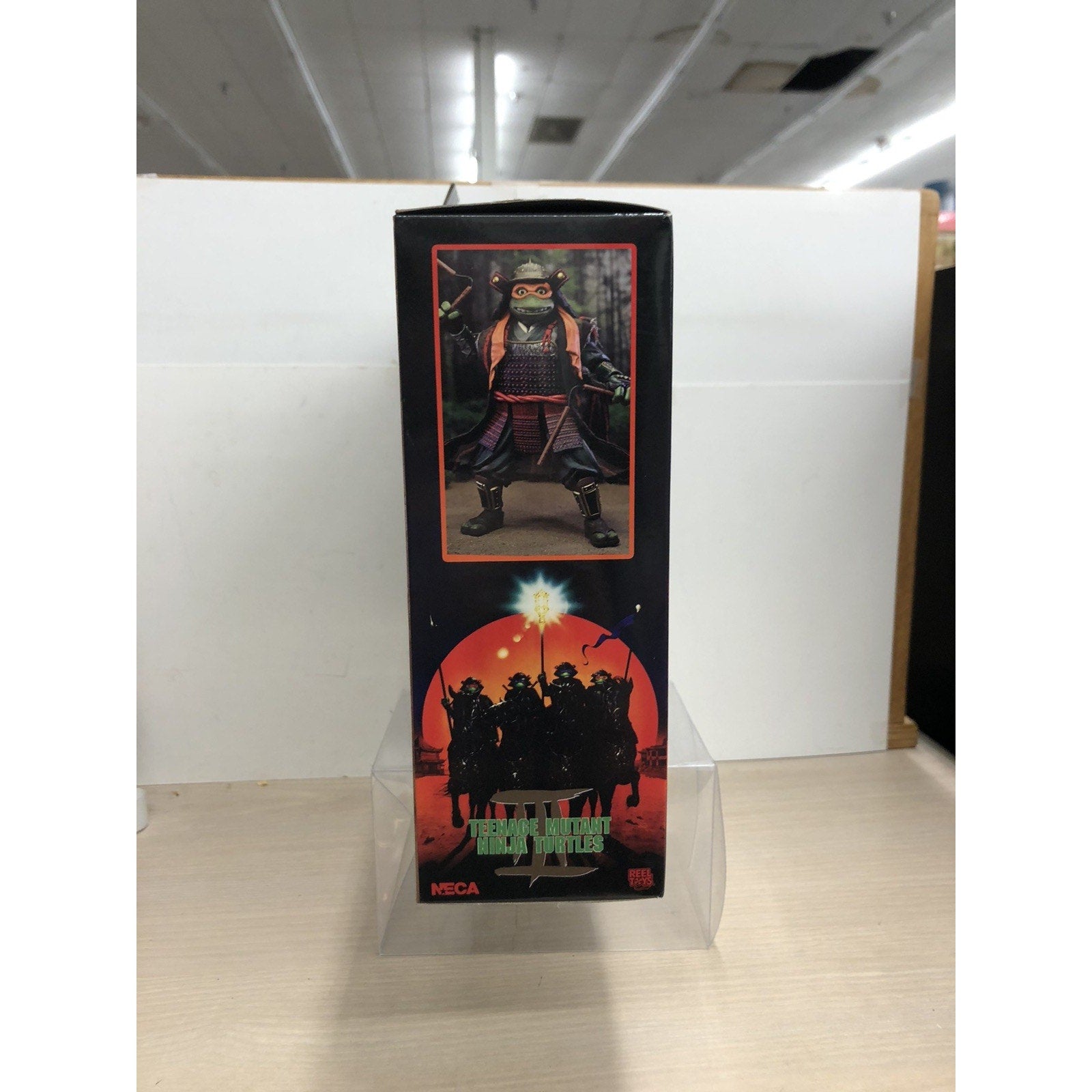 NECA Teenage Mutant Ninja Turtles Time III 3 Movie Michelangelo Leonardo 2 Pack