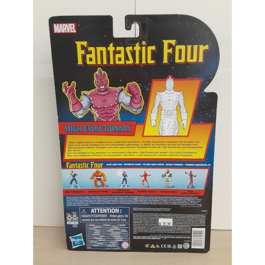 Marvel Legends Fantastic Four Retro High Evolutionary 6-Inch Figure