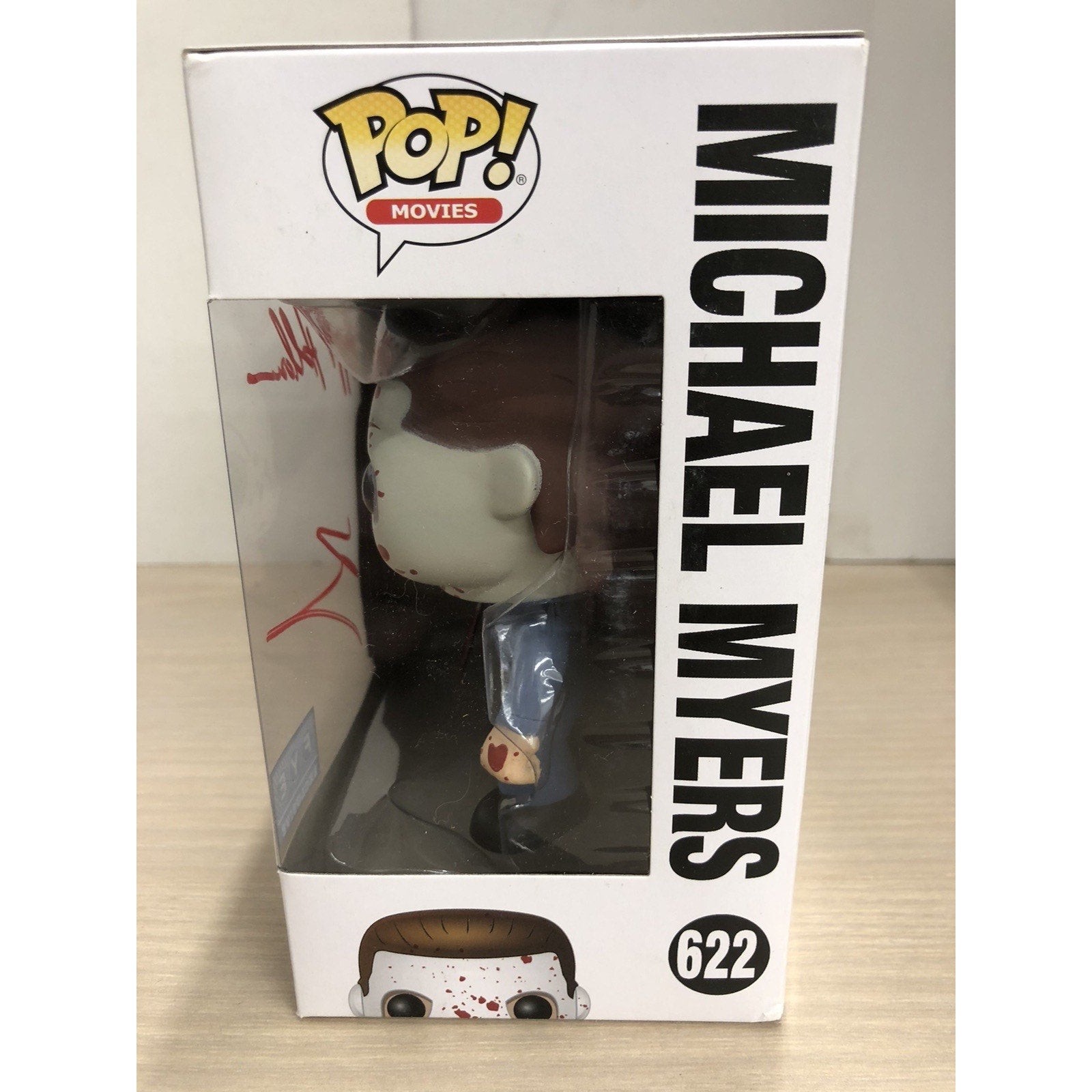Autograph Signed TYLER MANE Michael Myers Funko 622 FYE “Happy Halloween” PSA