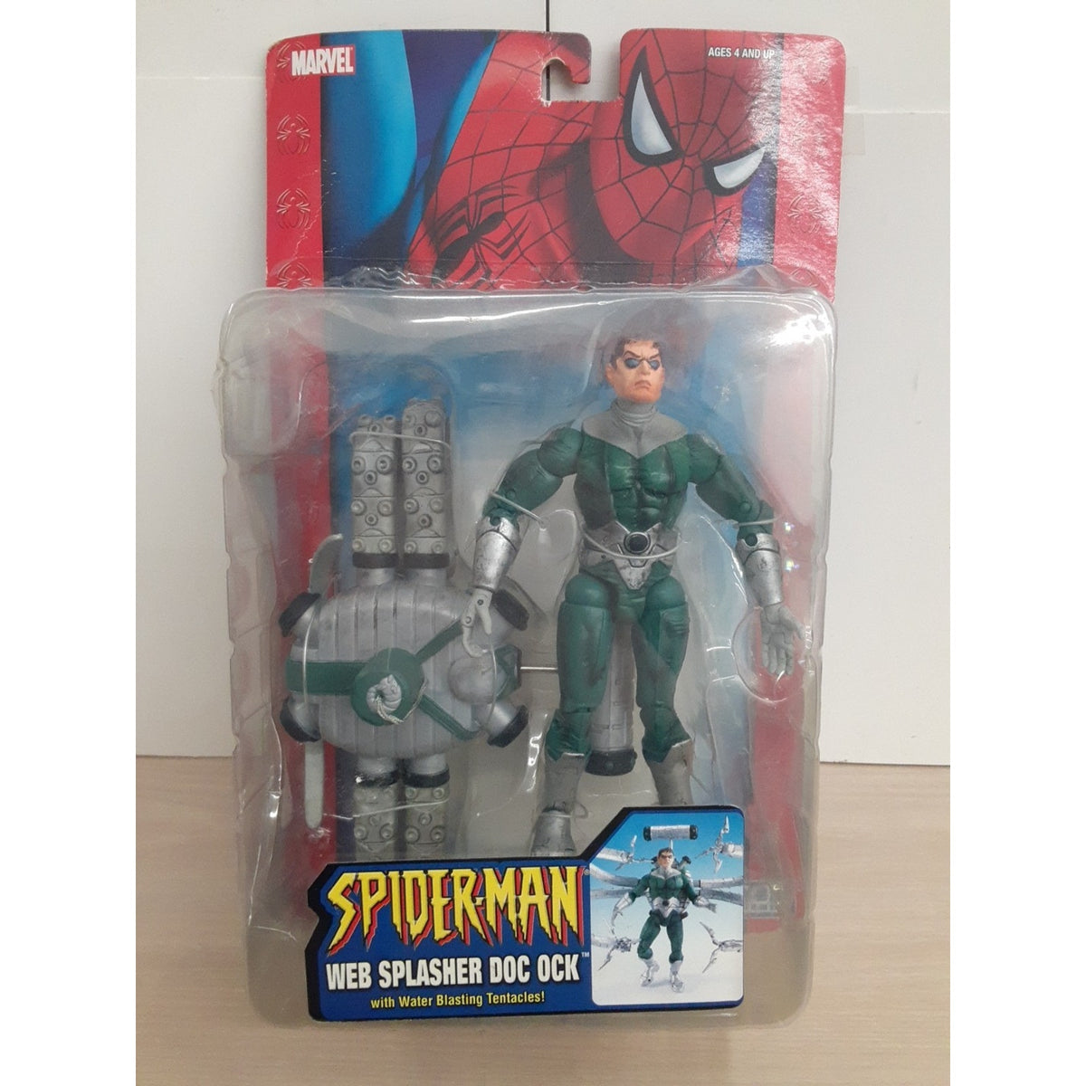 Marvel Spider-Man Web Splasher Doc Ock Action Figure Toy Biz 2005