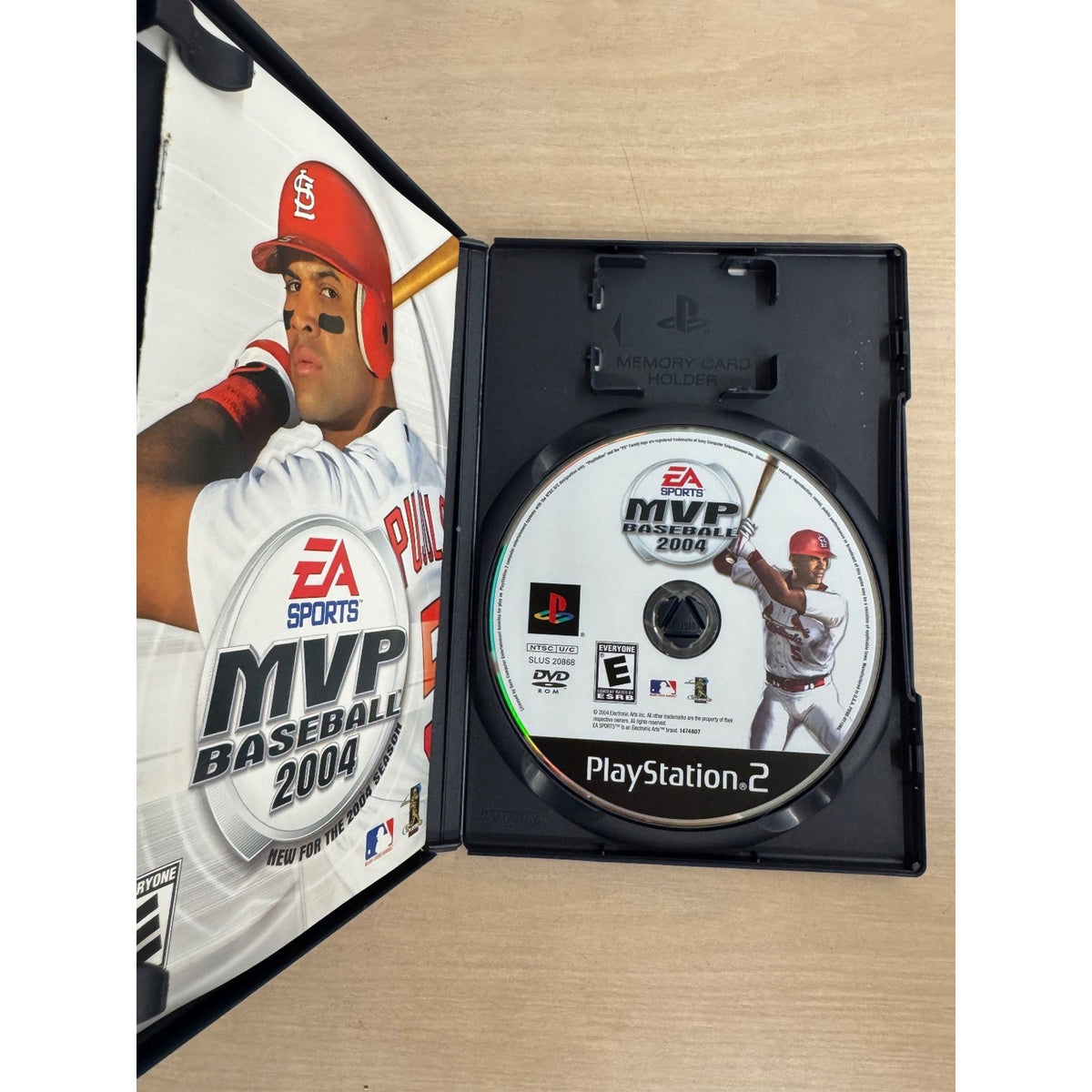 MVP Baseball 2004 PlayStation 2 PS2 Video Game EA Sports Baseball