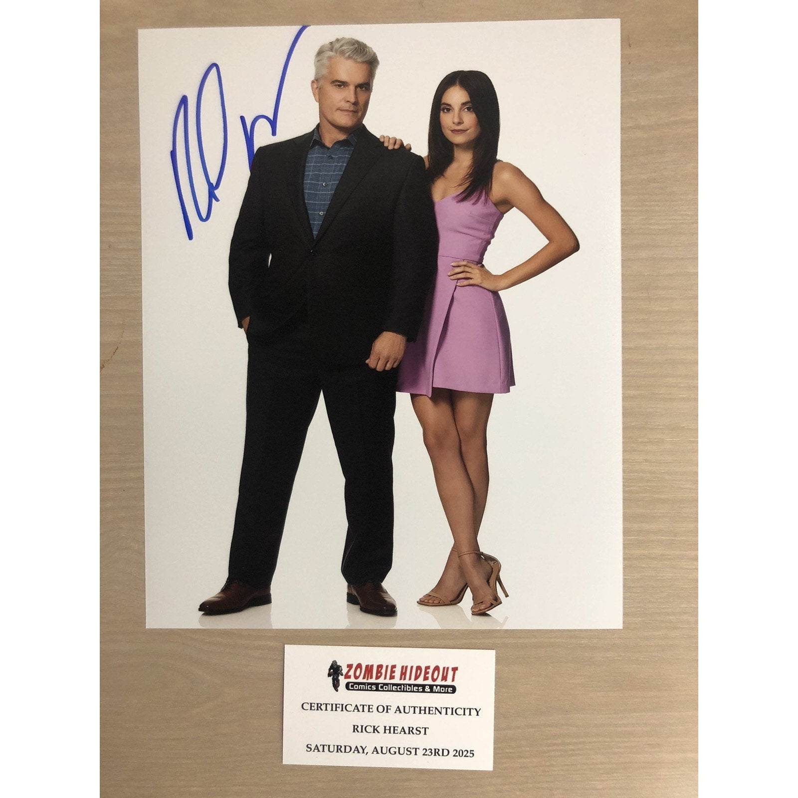 Rick Hearst signed autograph 8x10 General Hospital Soap Opera Actor W/ Store CoA