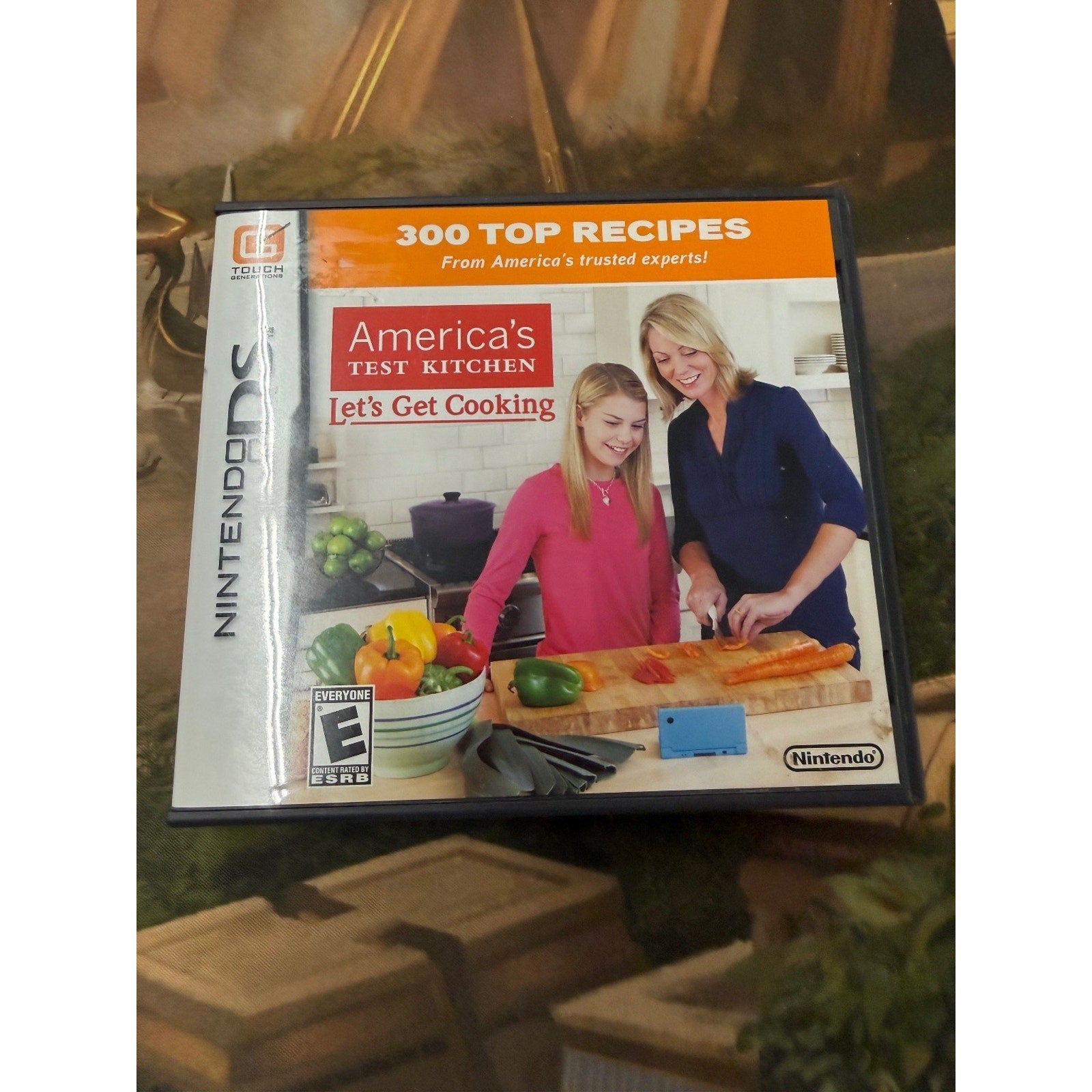 America's Test Kitchen Let's Get Cooking Nintendo DS Video Game 300 Recipes