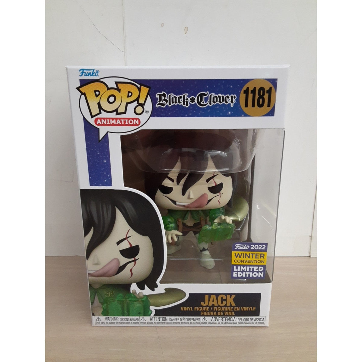 Funko Pop! Vinyl: Black Clover - Jack (Winter Convention) - Brazil Comic Con...