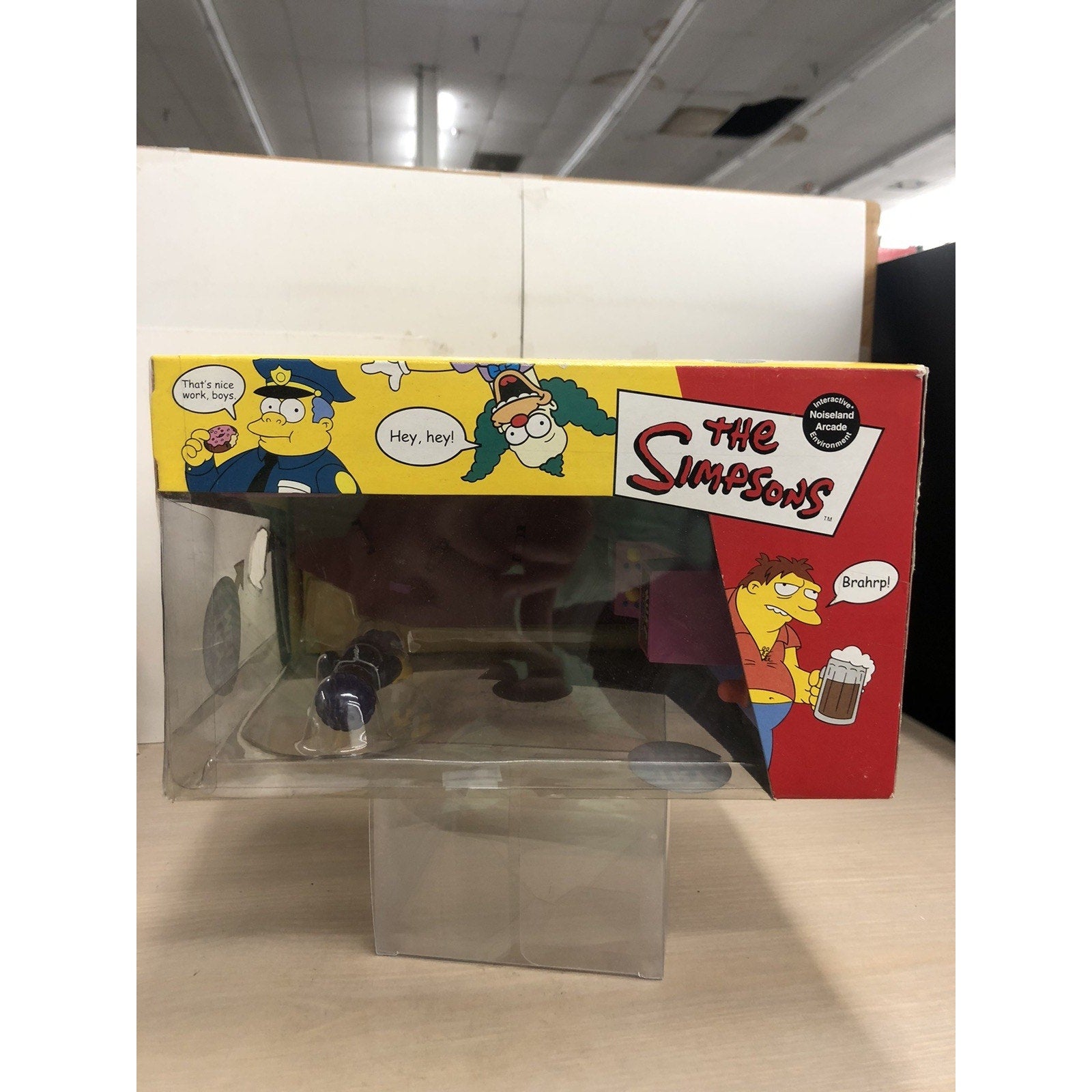 Playmates Toys The Simpsons Series 5 Playset Noiseland Arcade with Jimbo...