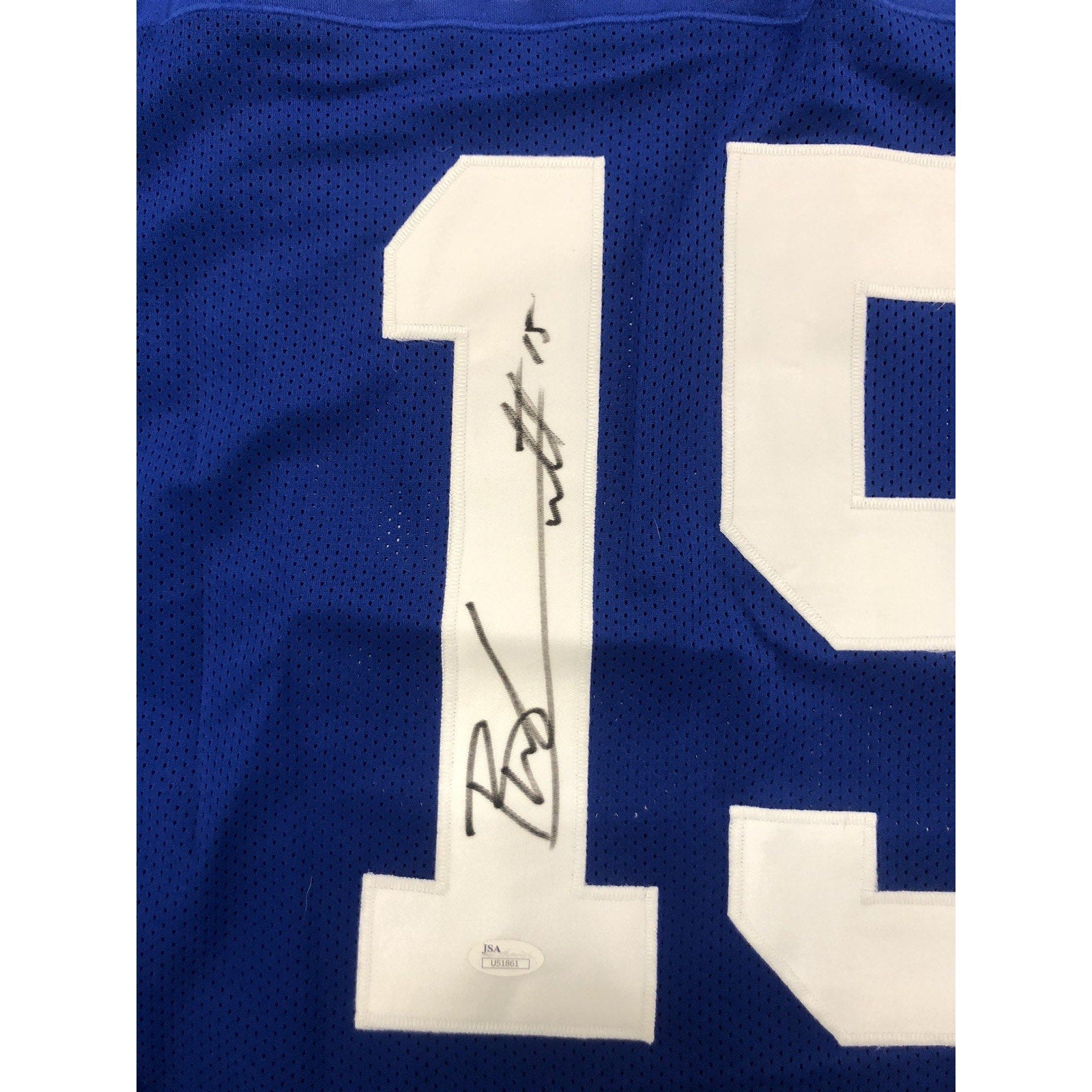 Brandon Marshall Signed Jersey Autograph JSA COA Giants