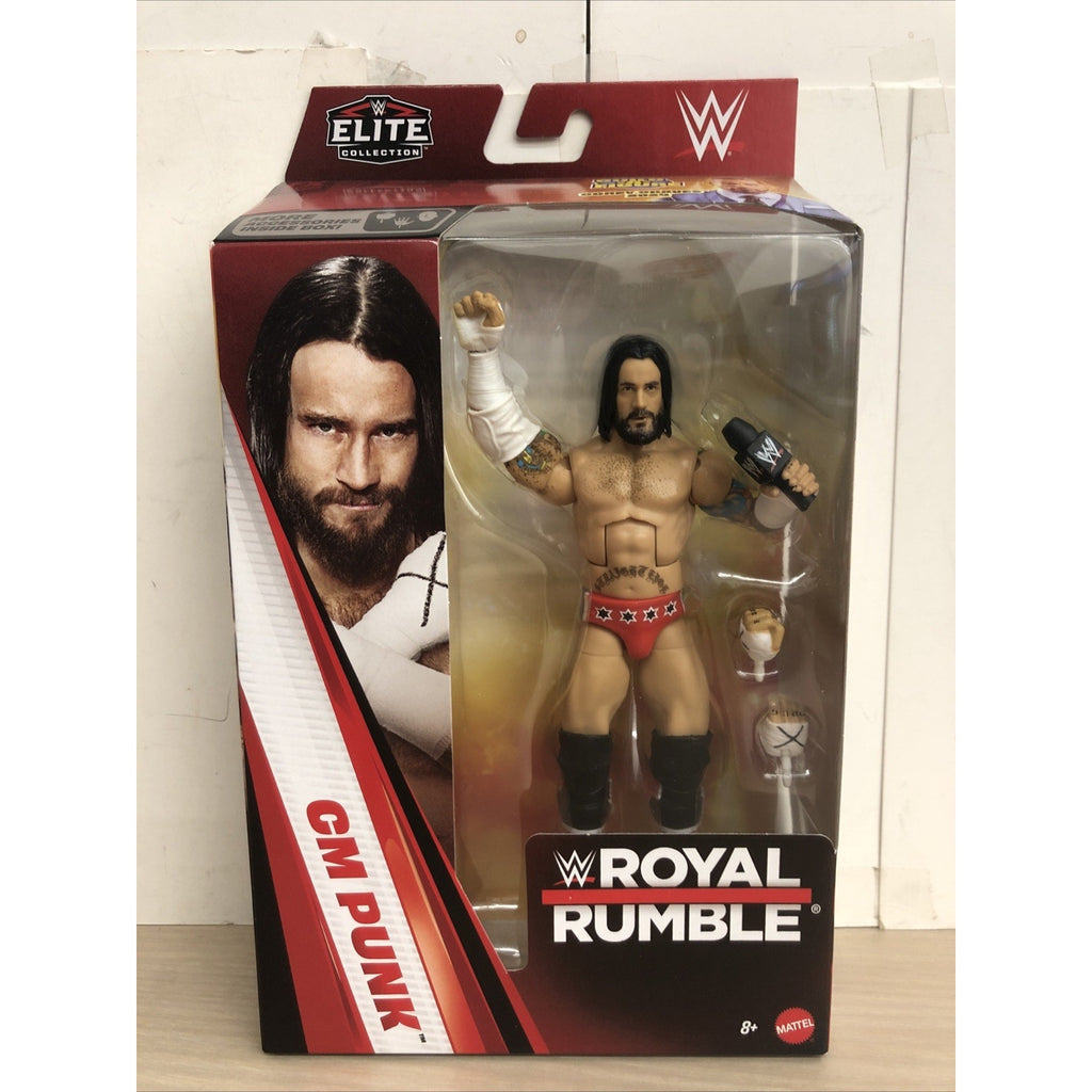 WWE Elite Collection Royal Rumble CM Punk Wrestling Figure BAF Corey Graves