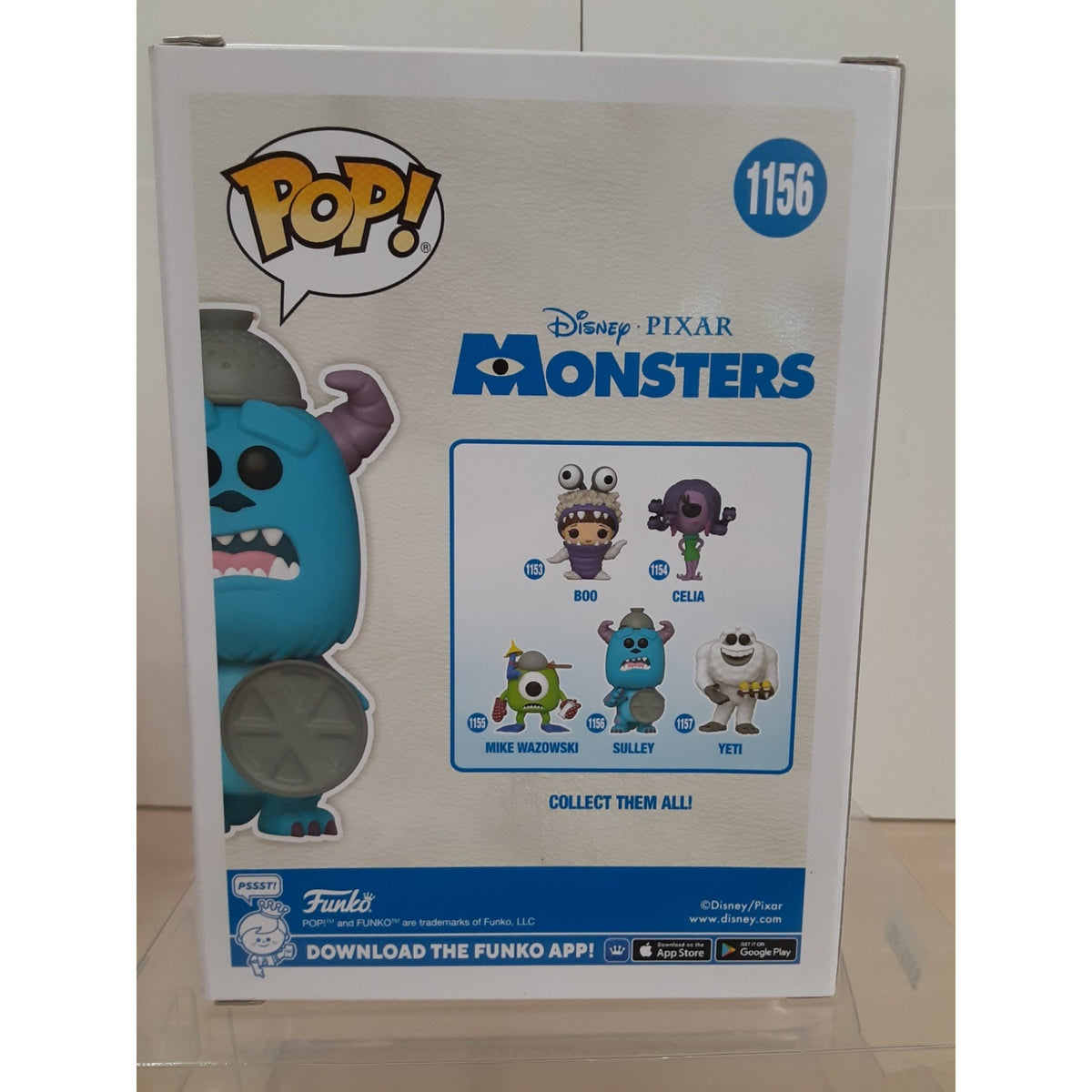 John Goodman Signed Autograph Monsters Inc Funko Pop 1156 OCCM COA Sulley