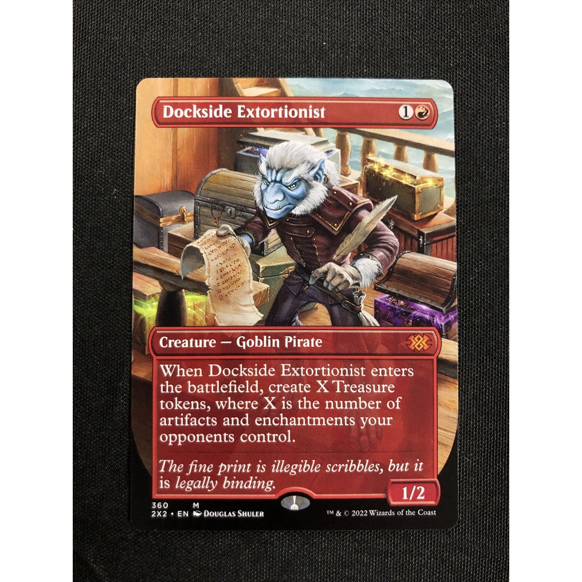 Dockside Extortionist (Borderless) Double Masters 2022 Regular
