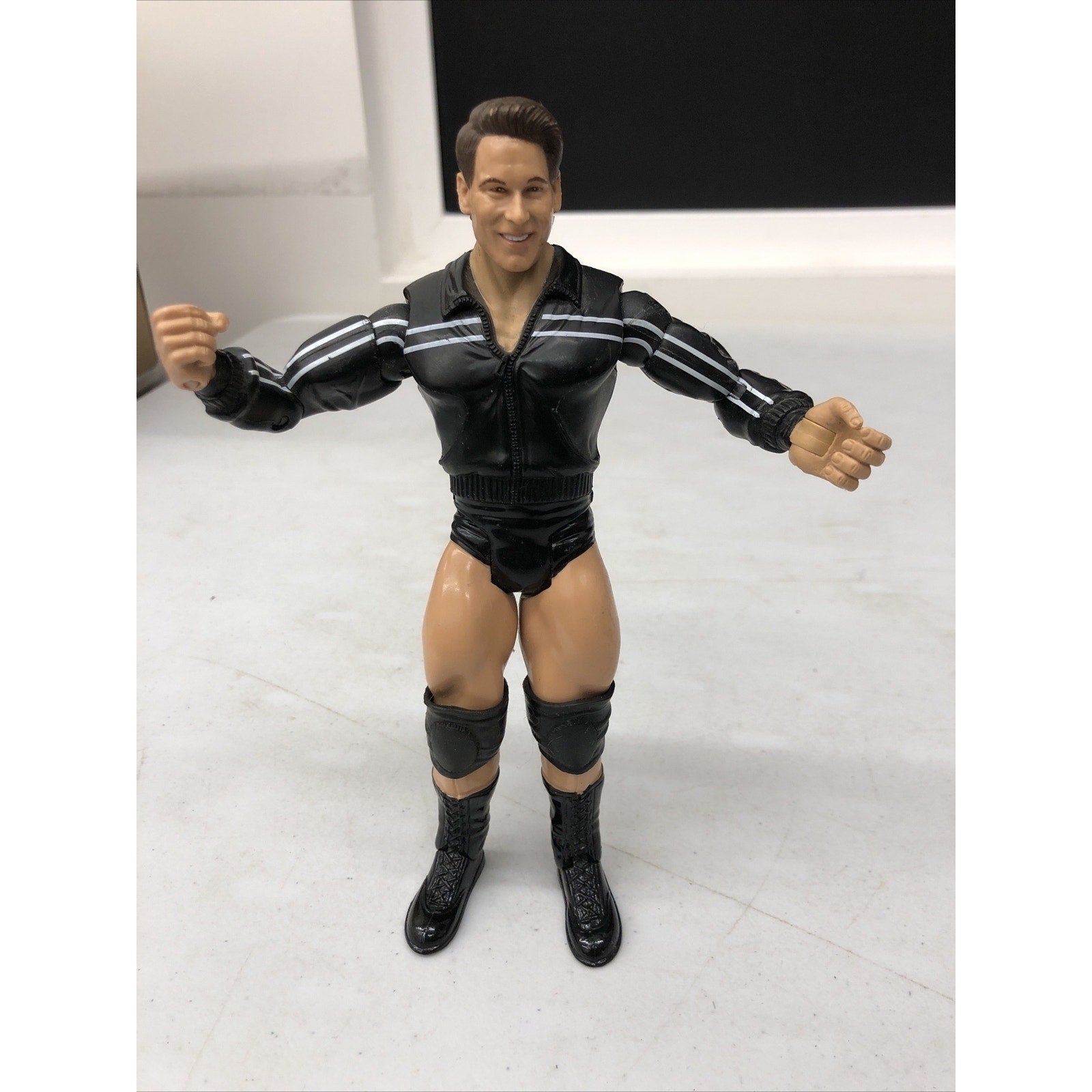 WWE John Bradshaw JBL Jakks Pacific Action Figure 2003 Wrestling LOOSE USED
