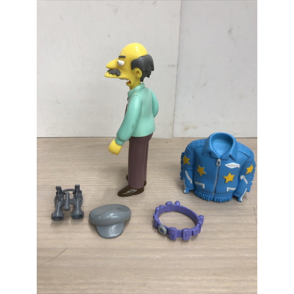 The SIMPSONS world of springfield SARCASTIC MAN Playmates LOOSE COMPLETE