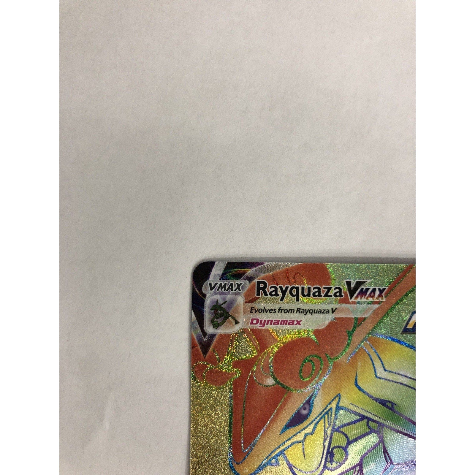 Rayquaza VMAX (Secret) 217/203 SWSH07: Evolving Skies Holo