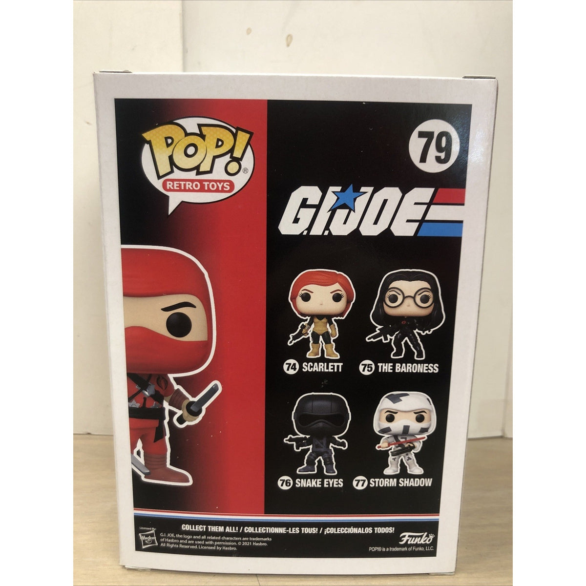 Pop! Cobra Red Ninja GameStop Exclusive #79